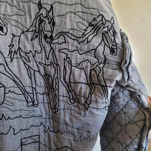 Free People, Drive That‎ Train Pullover, Blue, Size Medium - Picture 4 of 16